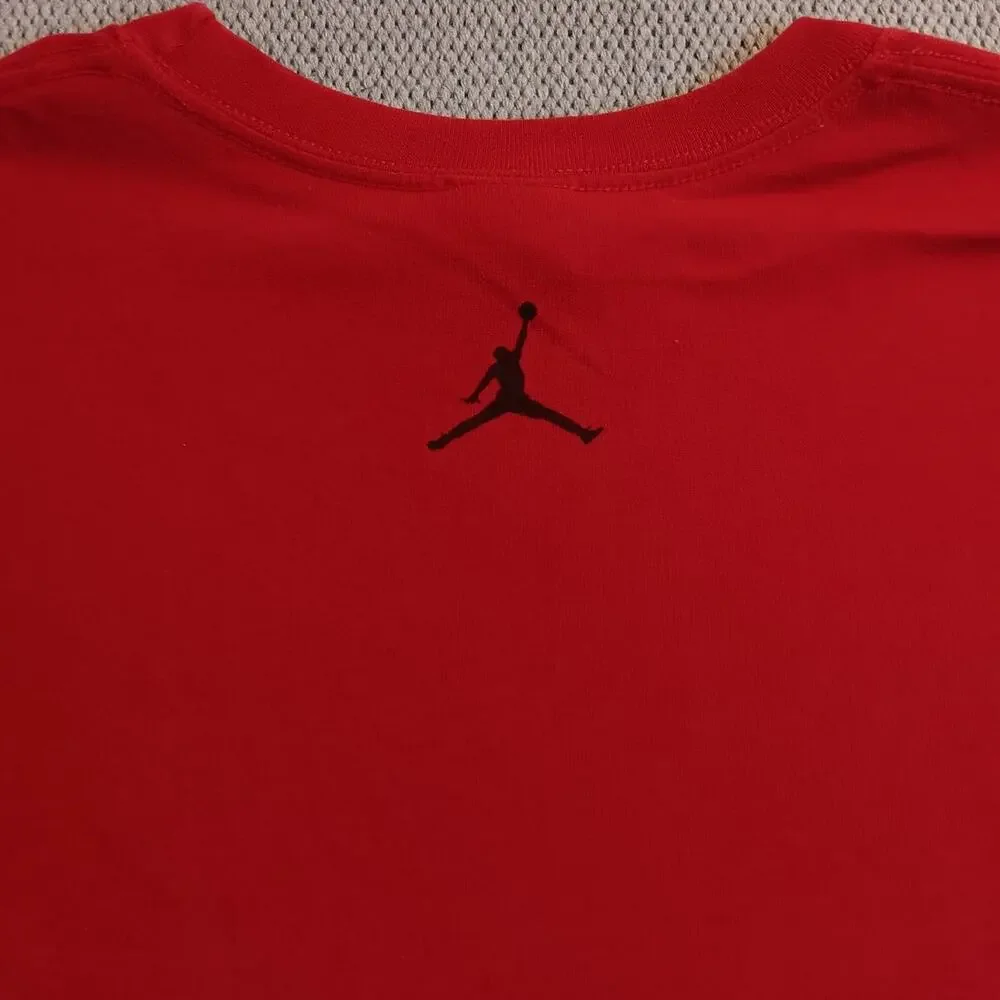 Nike Air Jordan Vintage Jumpman‎ Tee 3XL Red Let Your Game Speak Sneakers Street